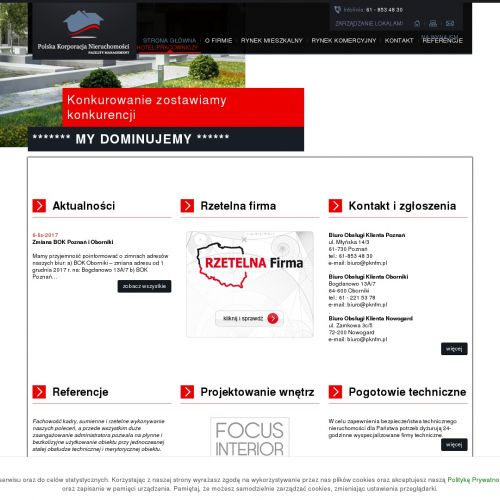 Obsługa nieruchomości biurowych w Obornikach