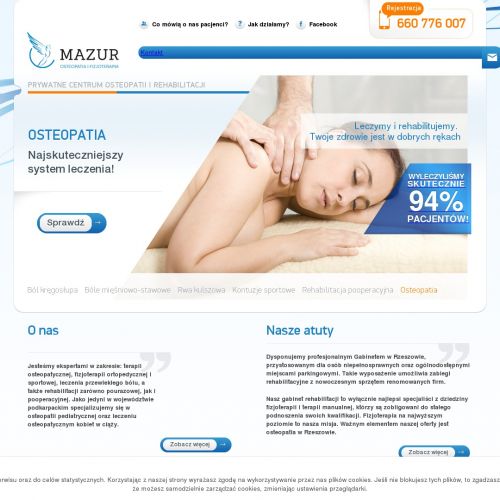 Rehabilitacja sportowa - Rzeszów