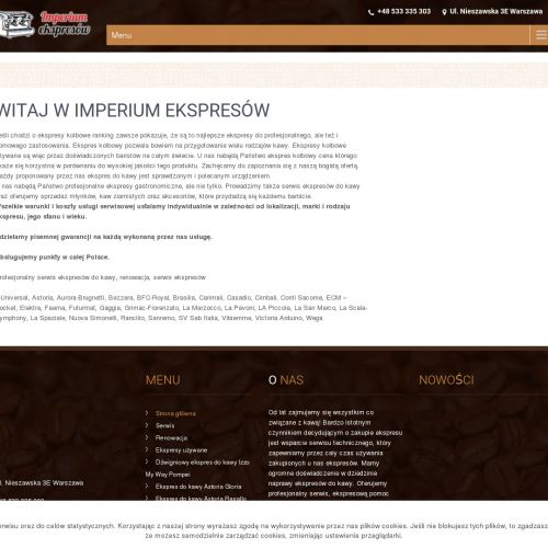 Warszawa - nuova simonelli appia ii compact