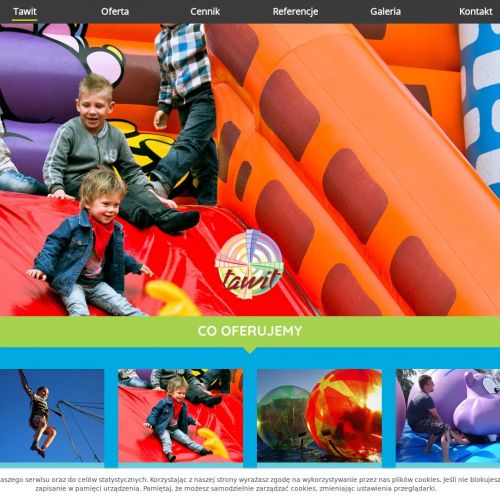 Wynajem zjeżdżalni dmuchanych cena - Kraków