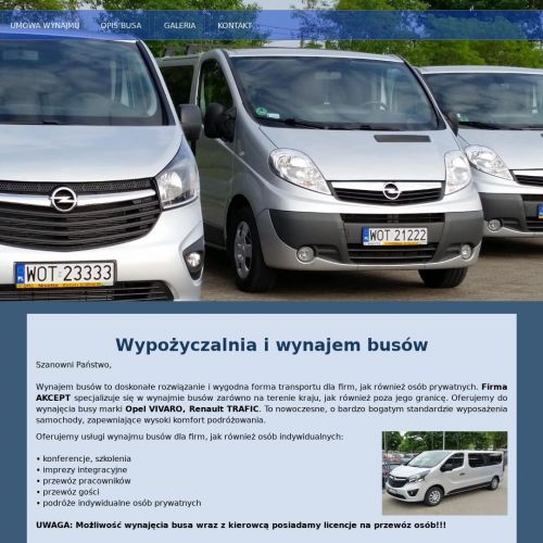 Warszawa - przewozy zagraniczne busem