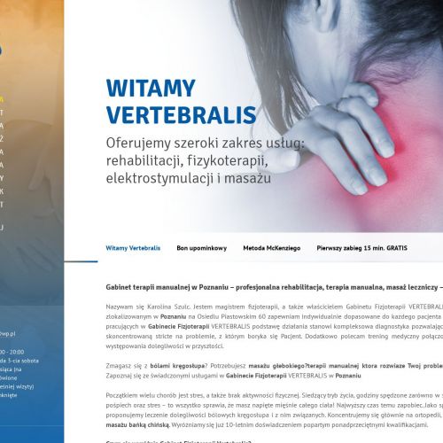 Masaż kręgosłupa Poznań