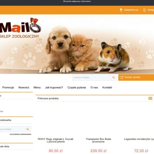 Sklep zoologiczny w Krakowie