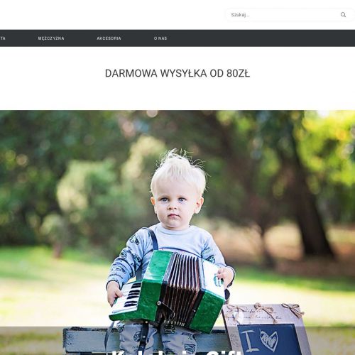 Bluza niemowlęca z kapturem