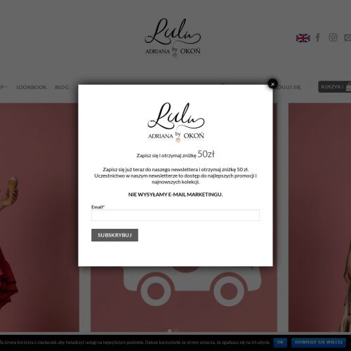 Długa sukienka polski projektant