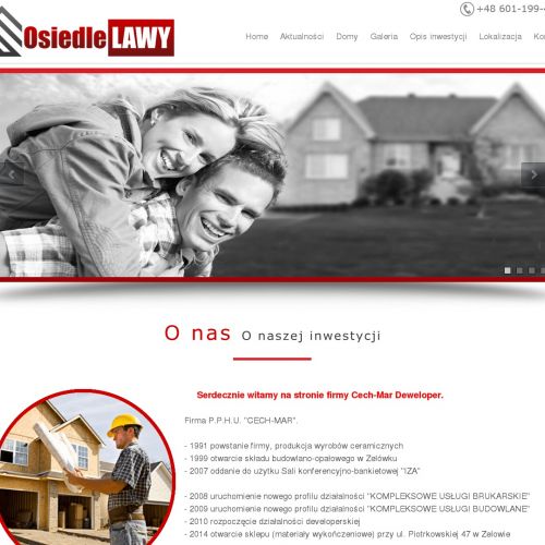 Osiedle domów jednorodzinnych łódź