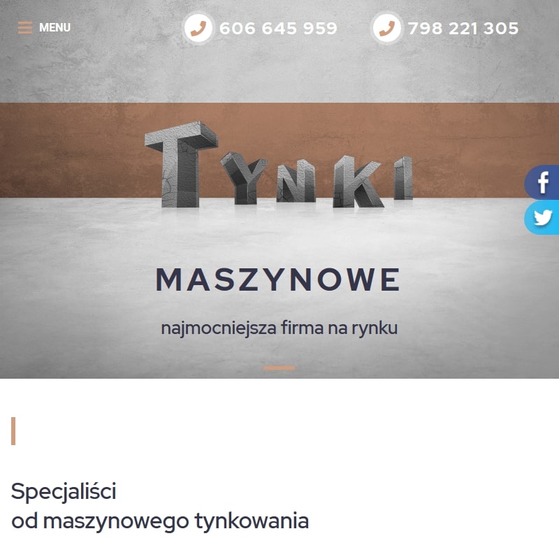 Tynkowanie maszynowe łowicz - Bełchatów