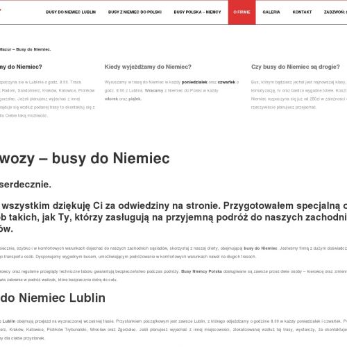 Busy polska niemcy - Kielce