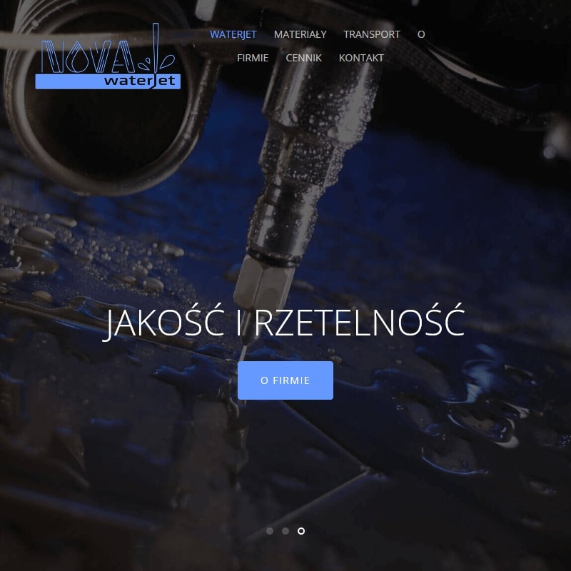 Cięcie strumieniem wody betonu