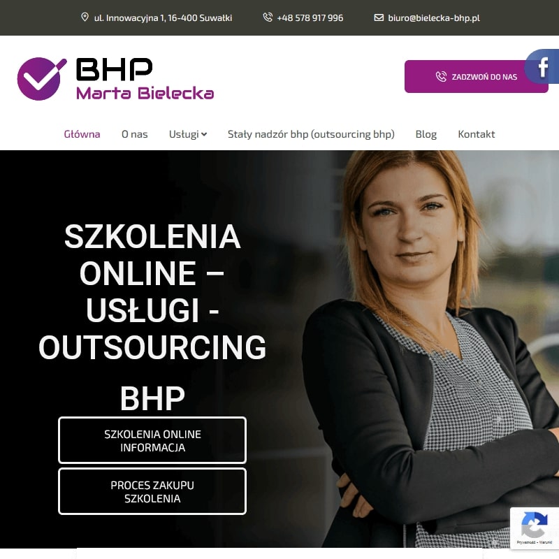 Obsługa firm bhp - Olsztyn