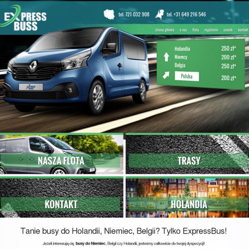 Przewozy osób z polski do holandii