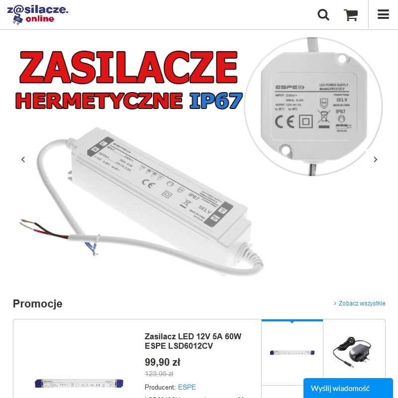 Zasilacz stabilizowany 24v