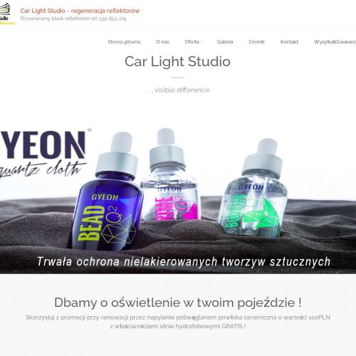 Rzeszów - regeneracja odbłyśników