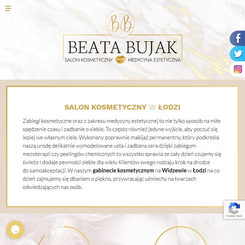 Łódź - gabinet kosmetyczny widzew