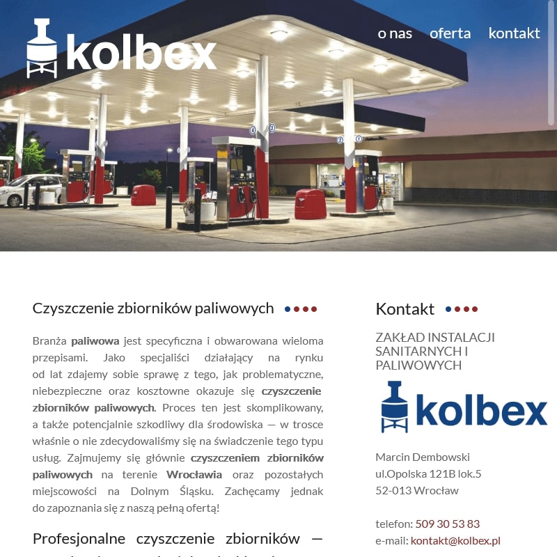 Czyszczenie zbiorników paliwowych - Wrocław