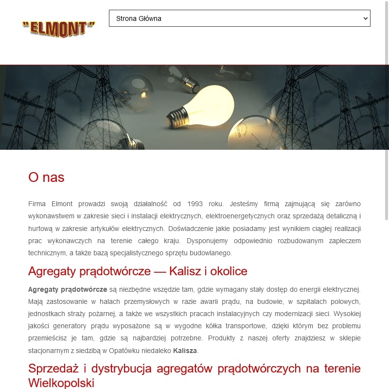 Sieradz - agregaty prądotwórcze dla domu jednorodzinnego