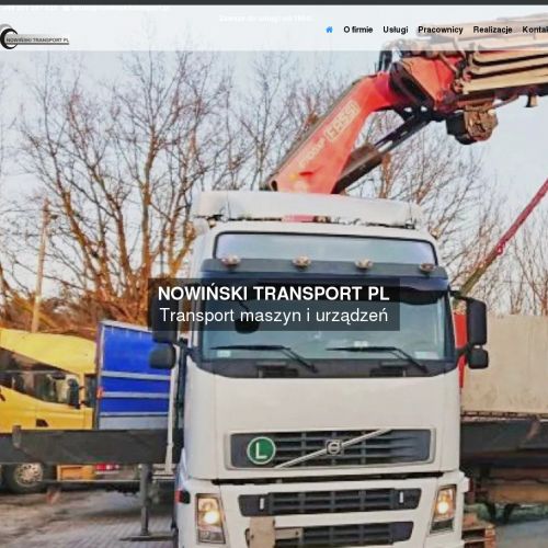 Dźwig hds w Pruszkowie