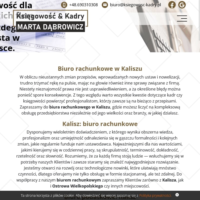 Usługi księgowe ostrów wlkp