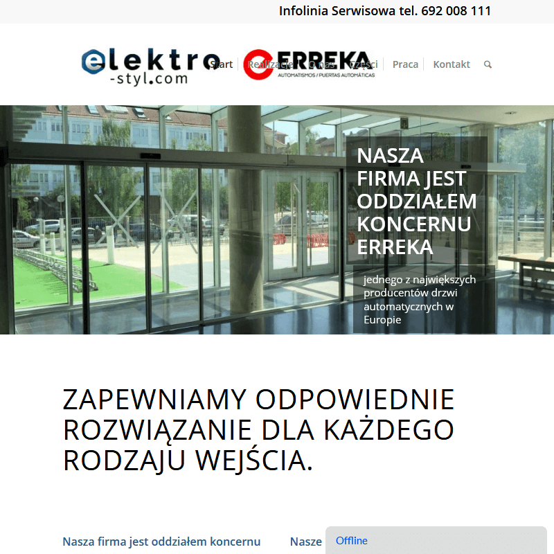 Serwis drzwi erreka