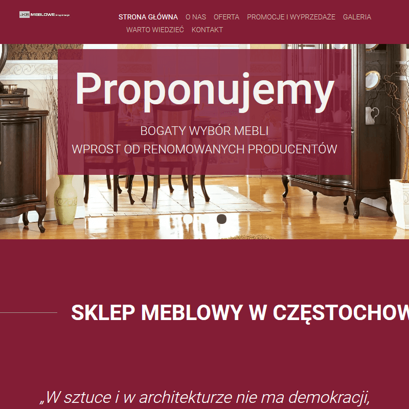 Meble do gabinetu Częstochowa