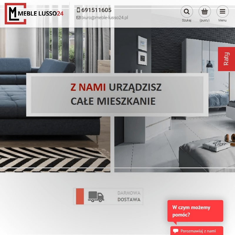 Łózko kontynentalne z pojemnikiem