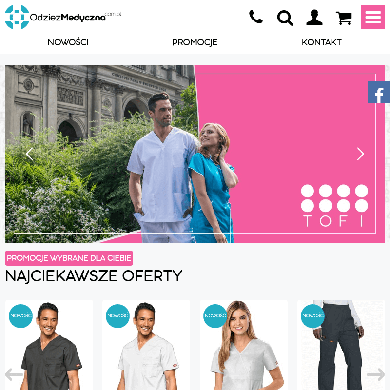 Odzież medyczna damska
