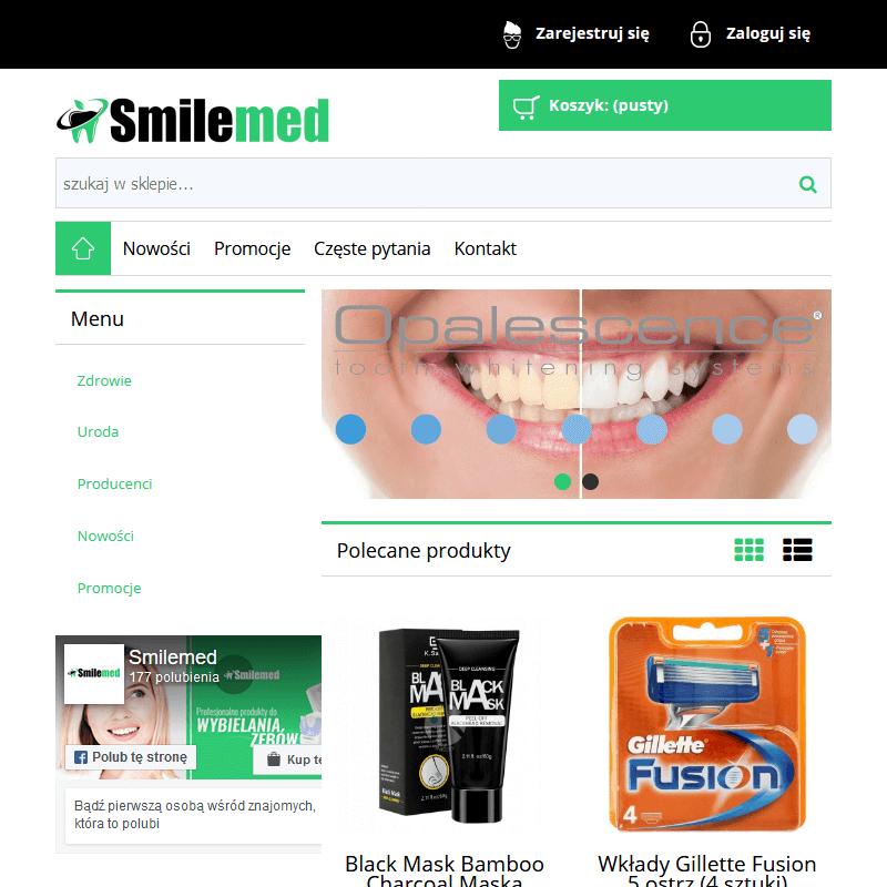 Żele wybielające zęby