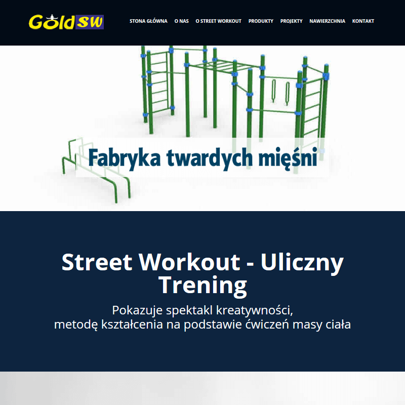 Drążki równoległe street workout