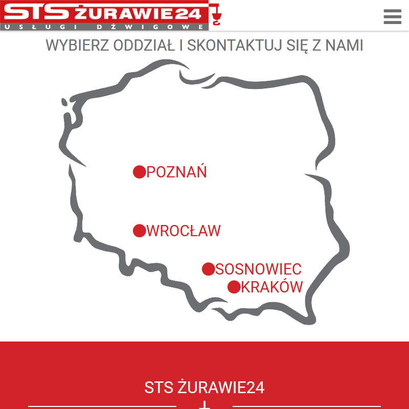 Dźwigi budowlane samojezdne Kraków