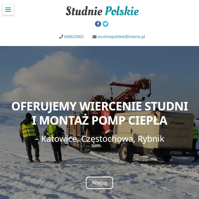 Studnie głębinowe Sosnowiec