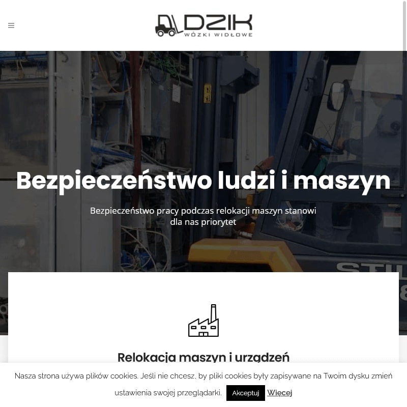 Relokacje maszyn w Kielcach